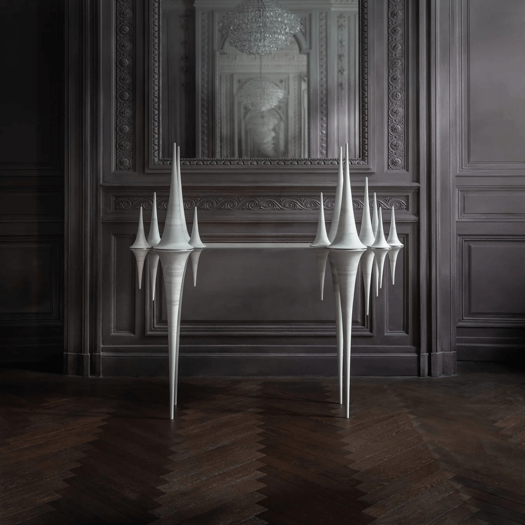 Pseudospheres – Console sculpture